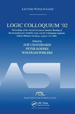 Logic Colloquium '02 9781568813011 (Paperback)