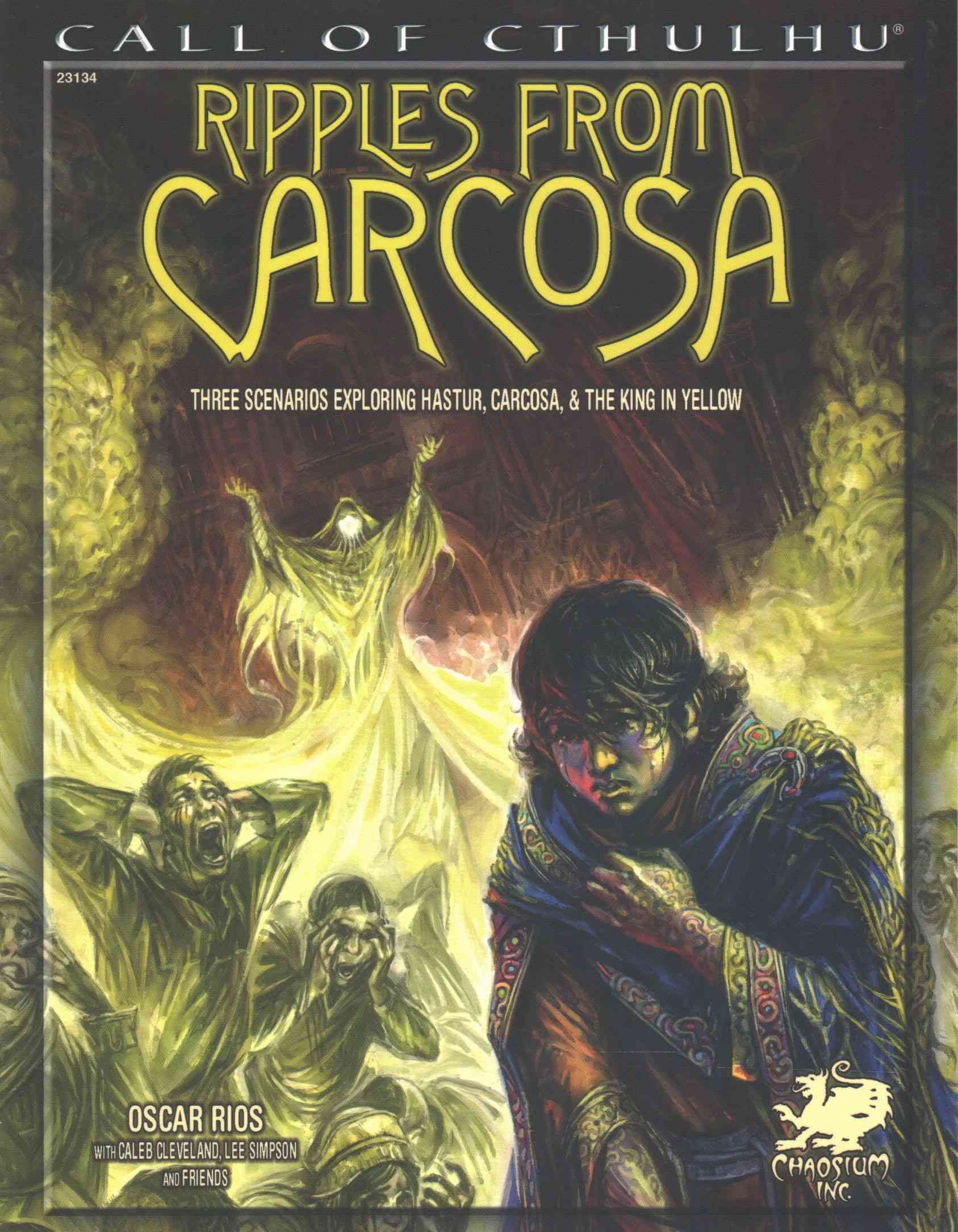 Ripples from Carcosa By Rios, Oscar 9781568824017 (Paperback)