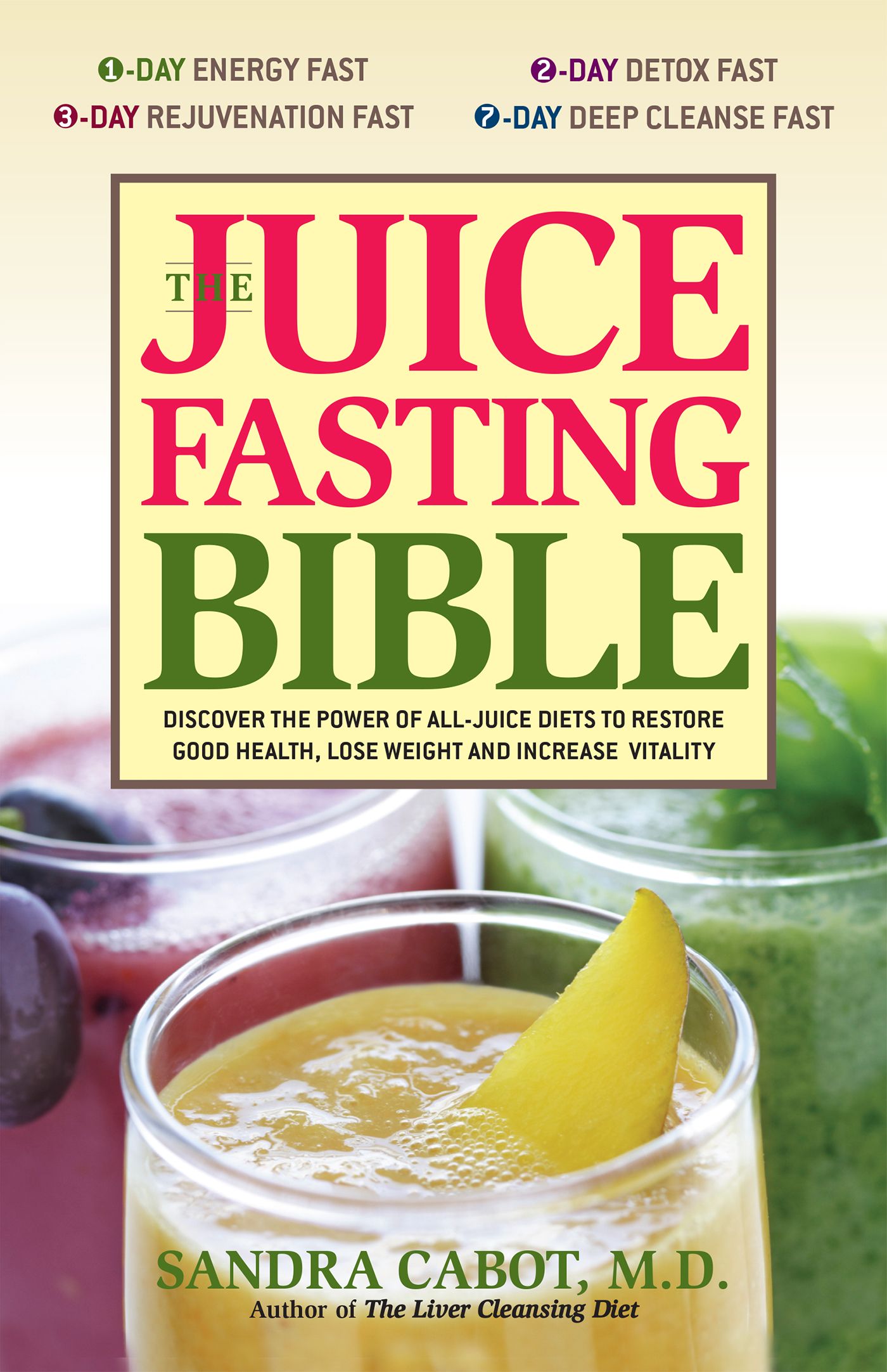 The Juice Fasting Bible By Sandra Cabot 9781569755938 (Paperback)