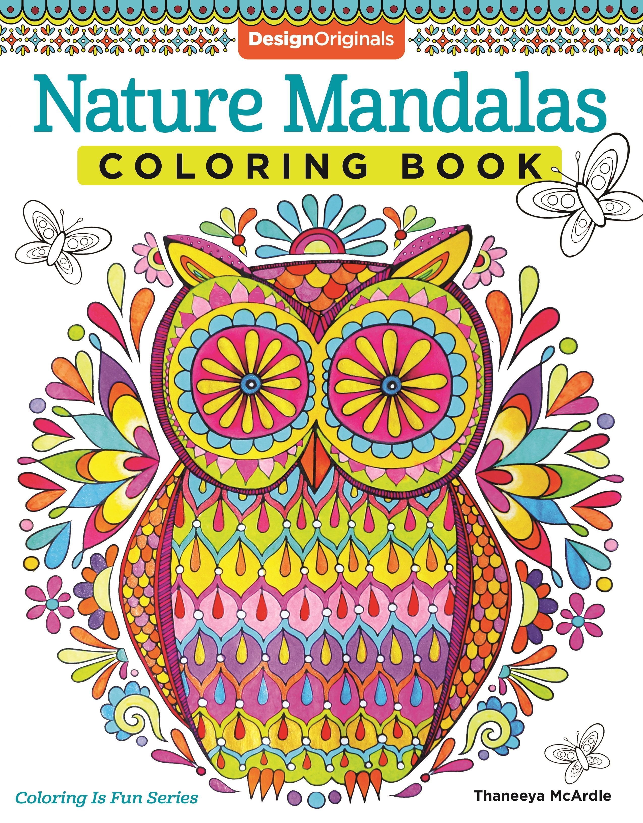 Nature Mandalas Coloring Book By Thaneeya McArdle 9781574219579