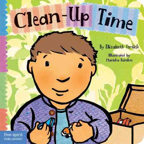 Clean-Up Time By Elizabeth Verdick, Marieka Heinlen (ill) (Board book)