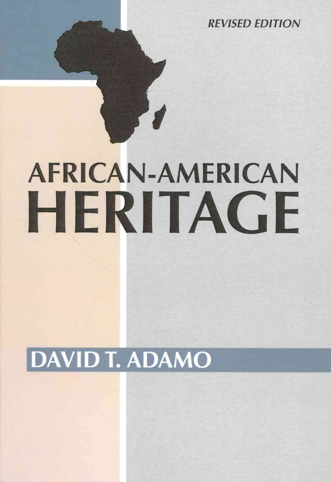 African American Heritage By Adamo, David Tuesday 9781579106843