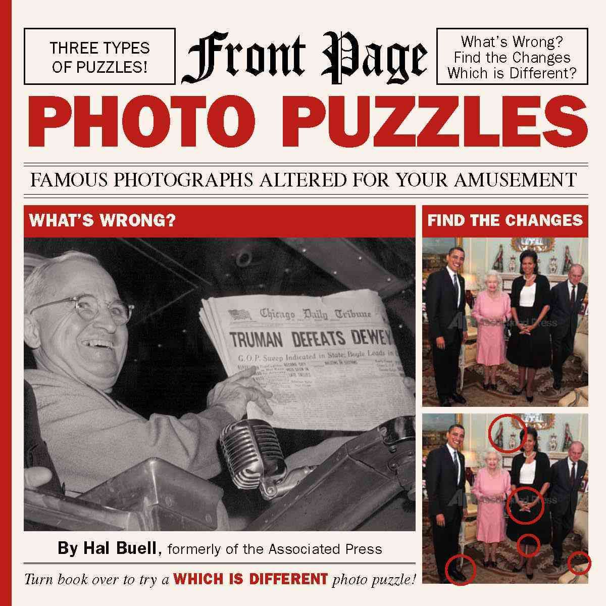Front Page Photo Puzzles By Hal Buel 9781579128197 (Paperback)