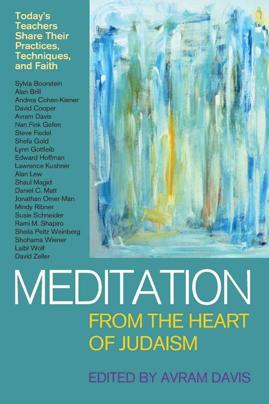 Meditation from the Heart of Judaism By Avram Davis 9781580230490