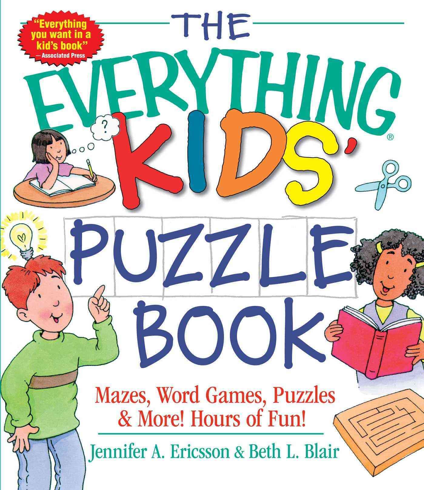 The Everything Kids' Puzzle Book By Jennifer A Ericsson, Beth L Blair