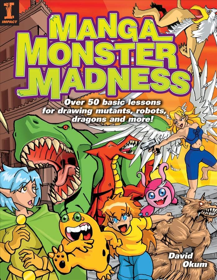 Manga Monster Madness By David Okum 9781581806069 (Paperback)