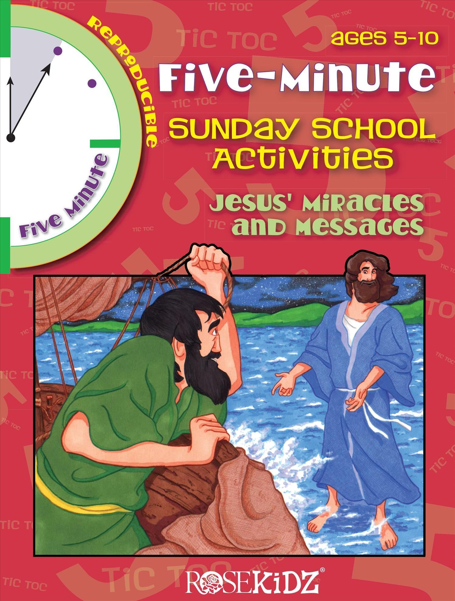 Davis, M: 5 Minute Sunday School Activities: Jesus' Mir 9781584110491