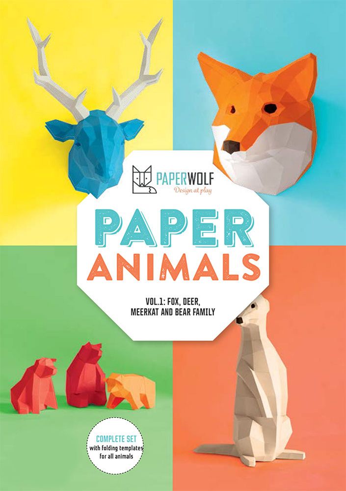 Paper Animals - Volume 1 By Paper Wolf 9781584236993 (Paperback)