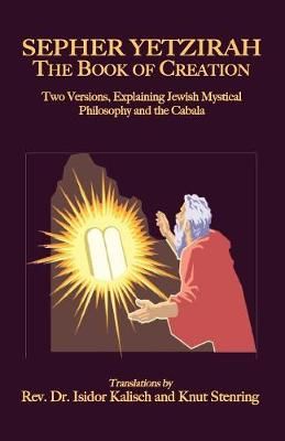 Sepher Yetzirah By Isidor Kalisch 9781585092826 (Paperback)