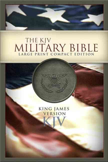 KJV Large Print Compact Military Bible 9781586403652