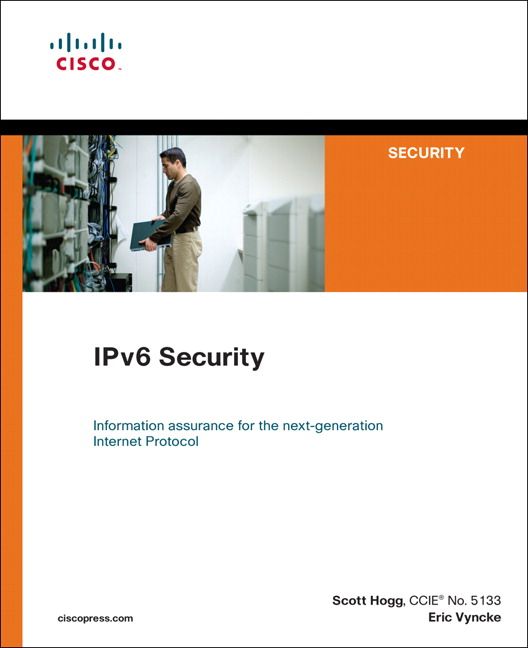 IPv6 Security By Scott Hogg, Eric Vyncke 9781587055942 (Paperback)