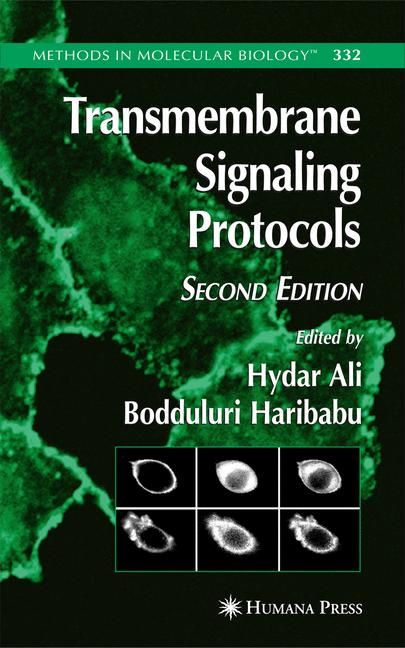 Transmembrane Signaling Protocols By Hydar Ali, Bodduluri Haribabu