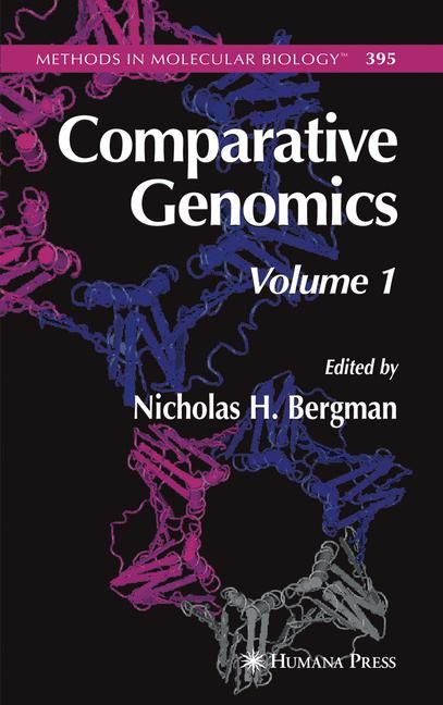 Comparative Genomics By Nicholas H. Bergman 9781588296931 (Hardback)