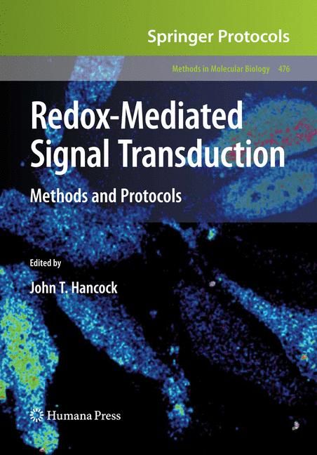Redox-Mediated Signal Transduction By John T. Hancock 9781588298423