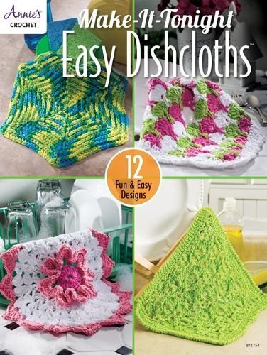 Make-It-Tonight Easy Dishcloths By Annie's Crochet 9781590129708