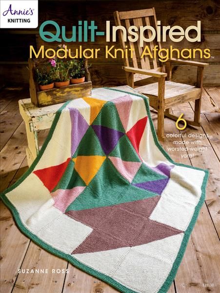 Quilt Inspired Modular Knit Afghans By Suzanne Ross 9781590129869