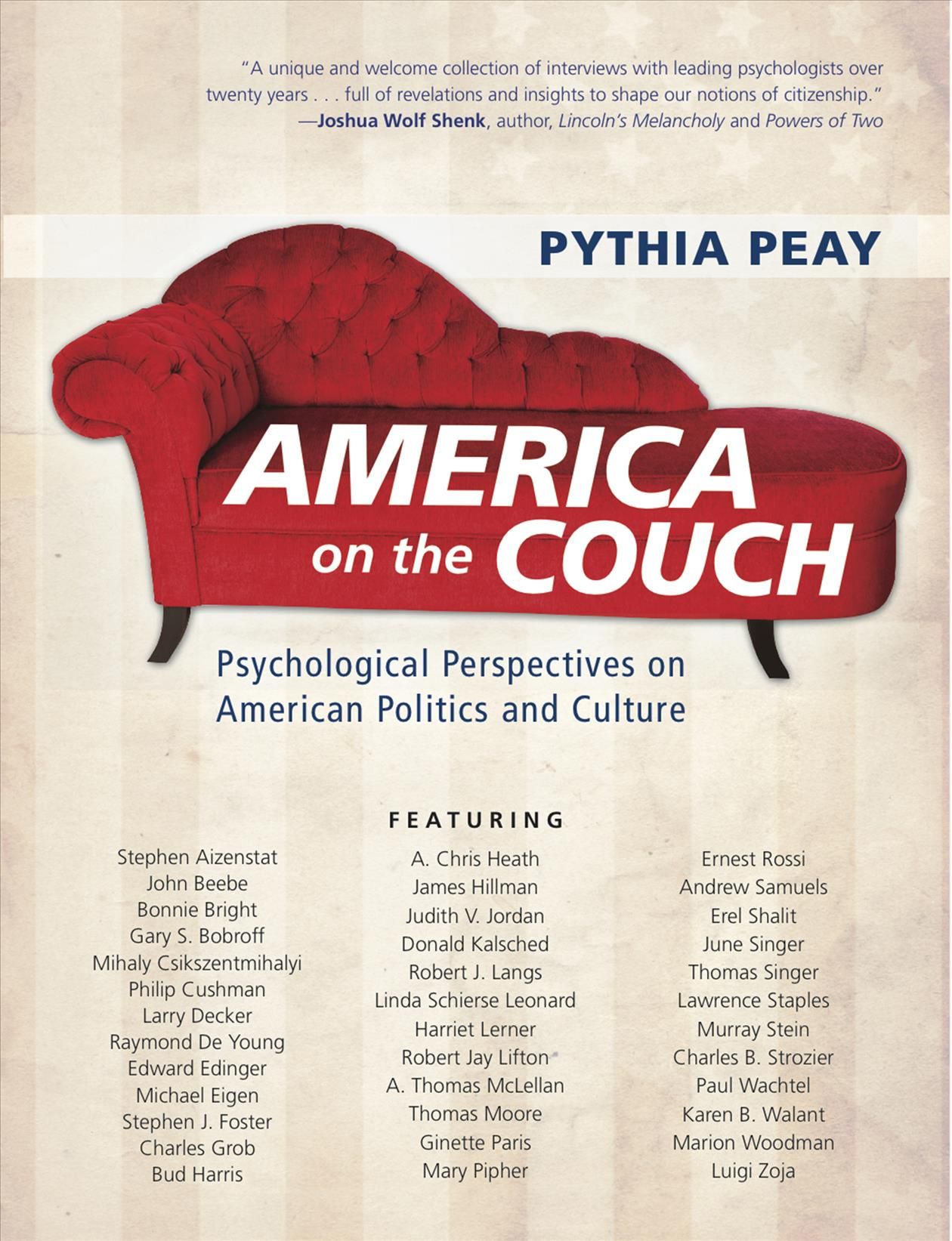 America on the Couch By Pythia Peay 9781590564882 (Paperback)