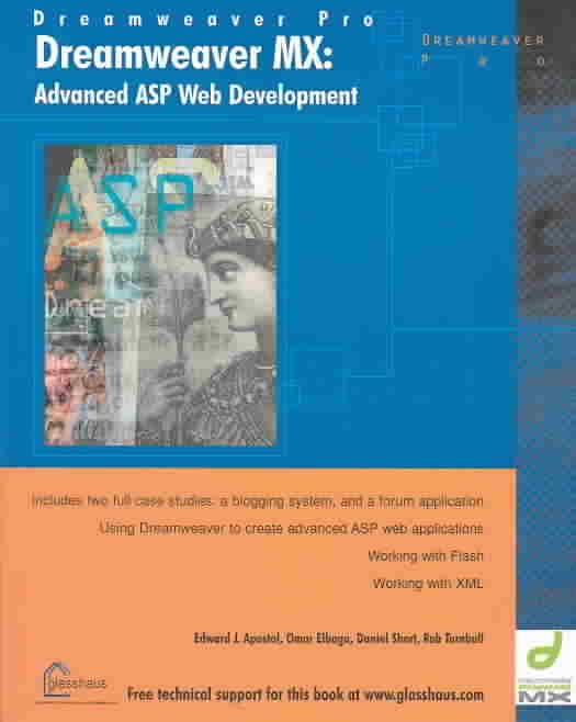 Dreamweaver MX: Advanced ASP Web Development 9781590591956 (Paperback)