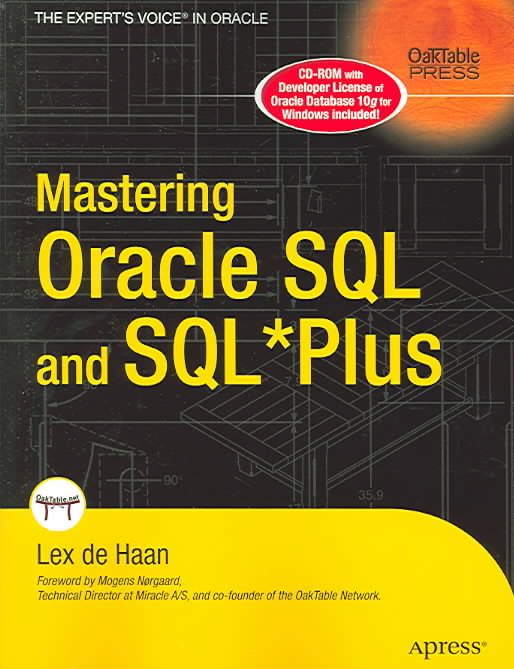 Mastering Oracle SQL and SQLPlus By Lex de Haan 9781590594483