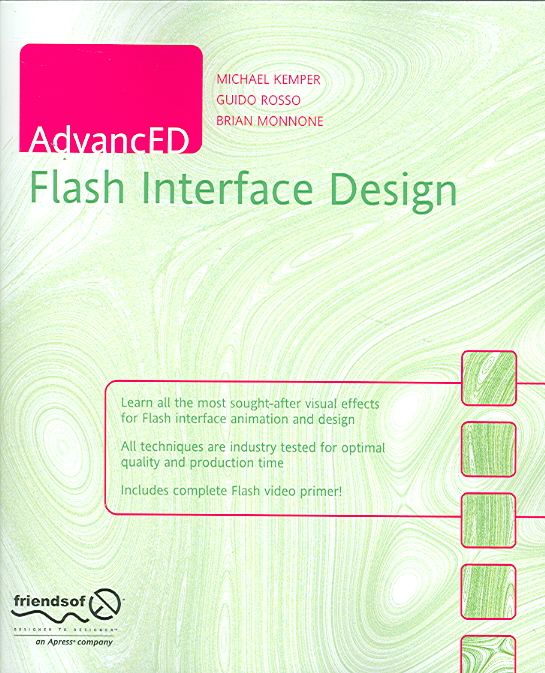 AdvancED Flash Interface Design 9781590595558 (Paperback)