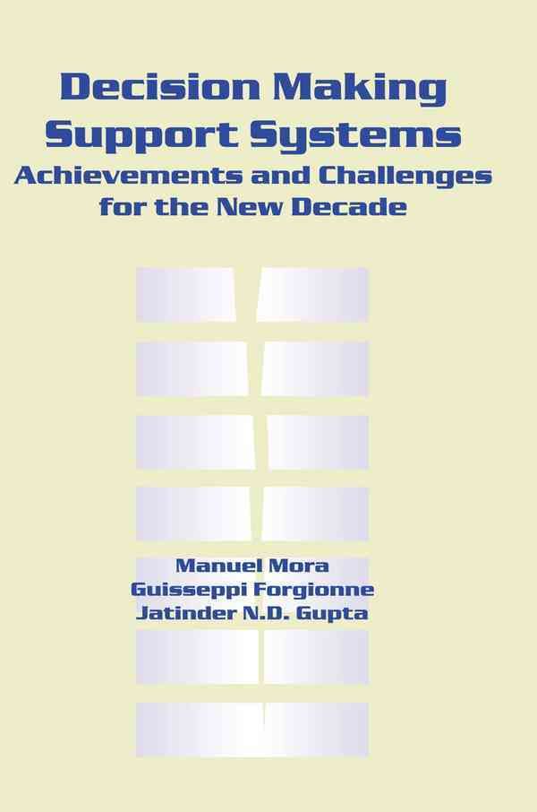 Decision Making Support Systems 9781591400455 (Hardback)