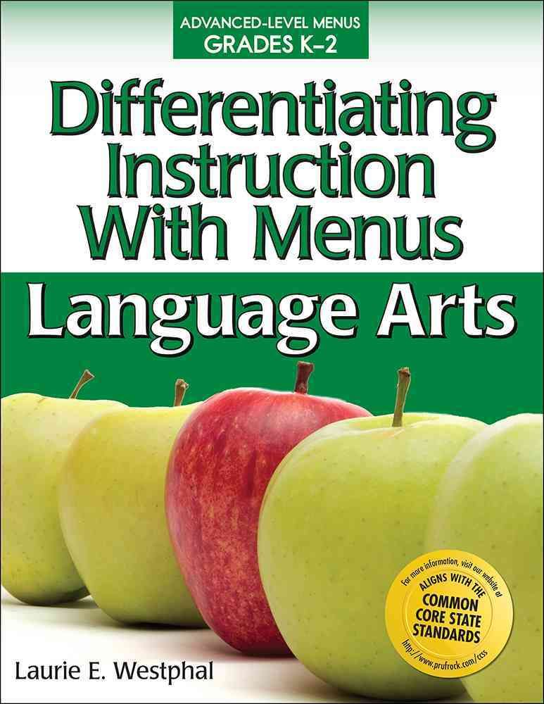 Differentiating Instruction With Menus By Laurie E. Westphal