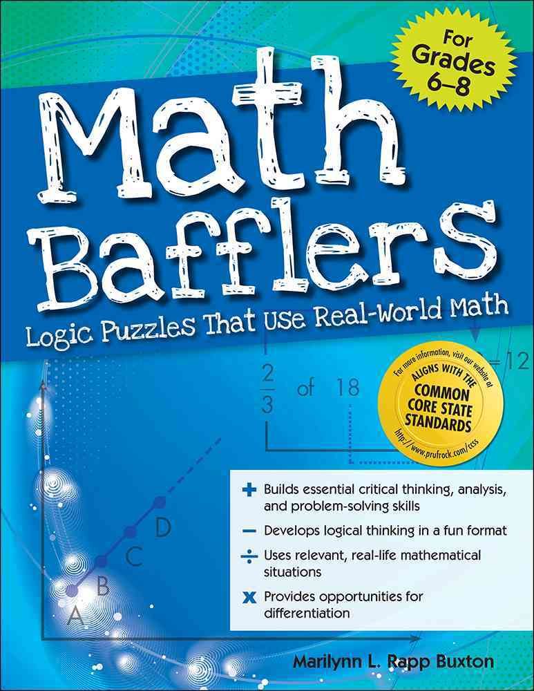 Math Bafflers By Marilynn L. Rapp Buxton 9781593637125 (Paperback)