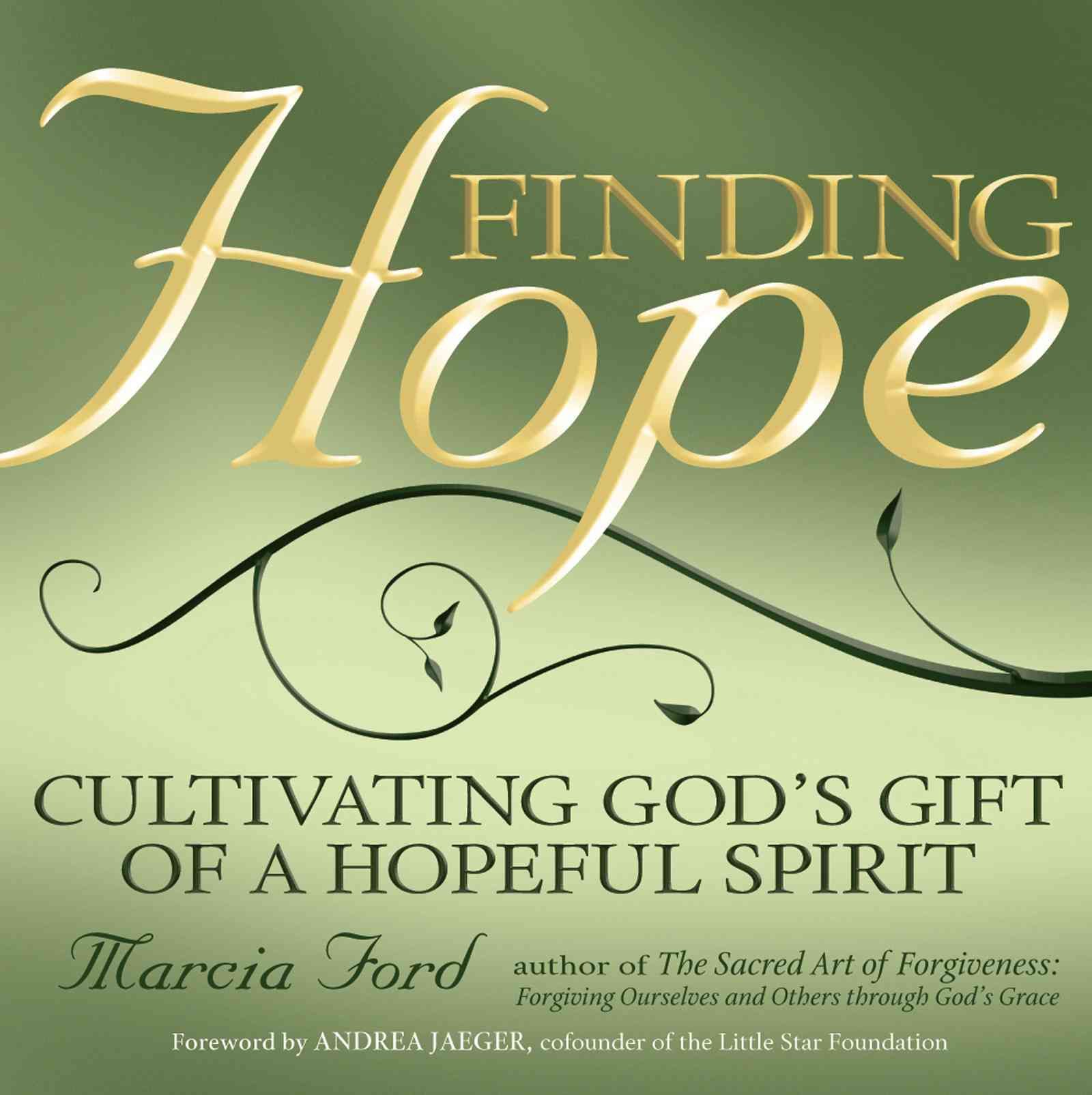 Finding Hope By Marcia Ford 9781594732119 (Paperback)