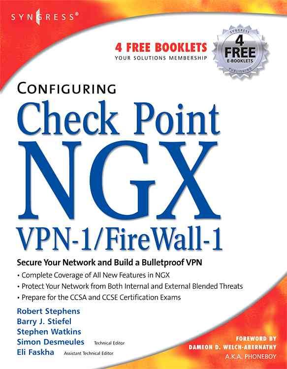 Configuring Check Point NGX VPN-1/Firewall-1 By Desmeules (Paperback)