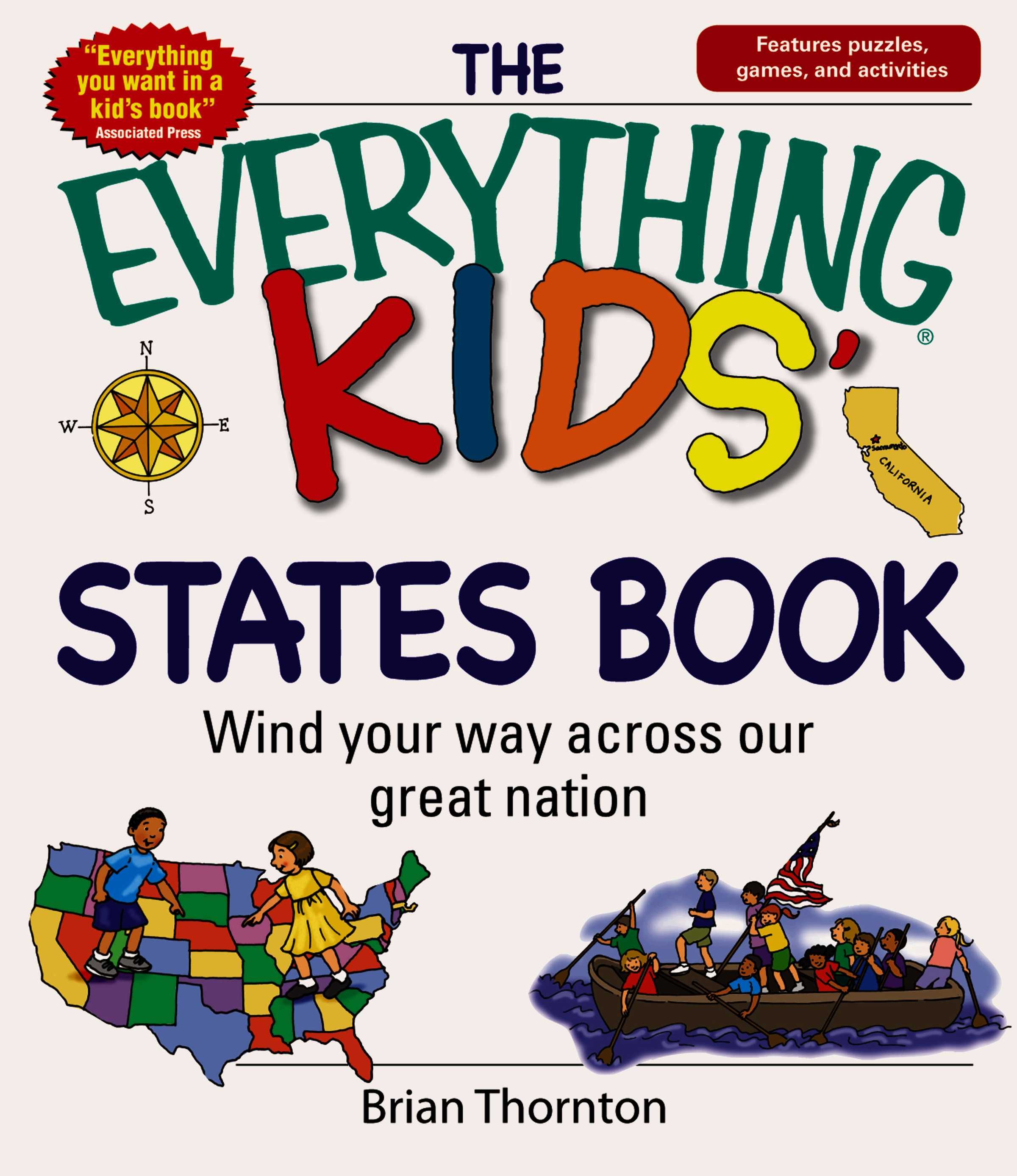 The Everything Kids' States Book By Brian Thornton 9781598692631