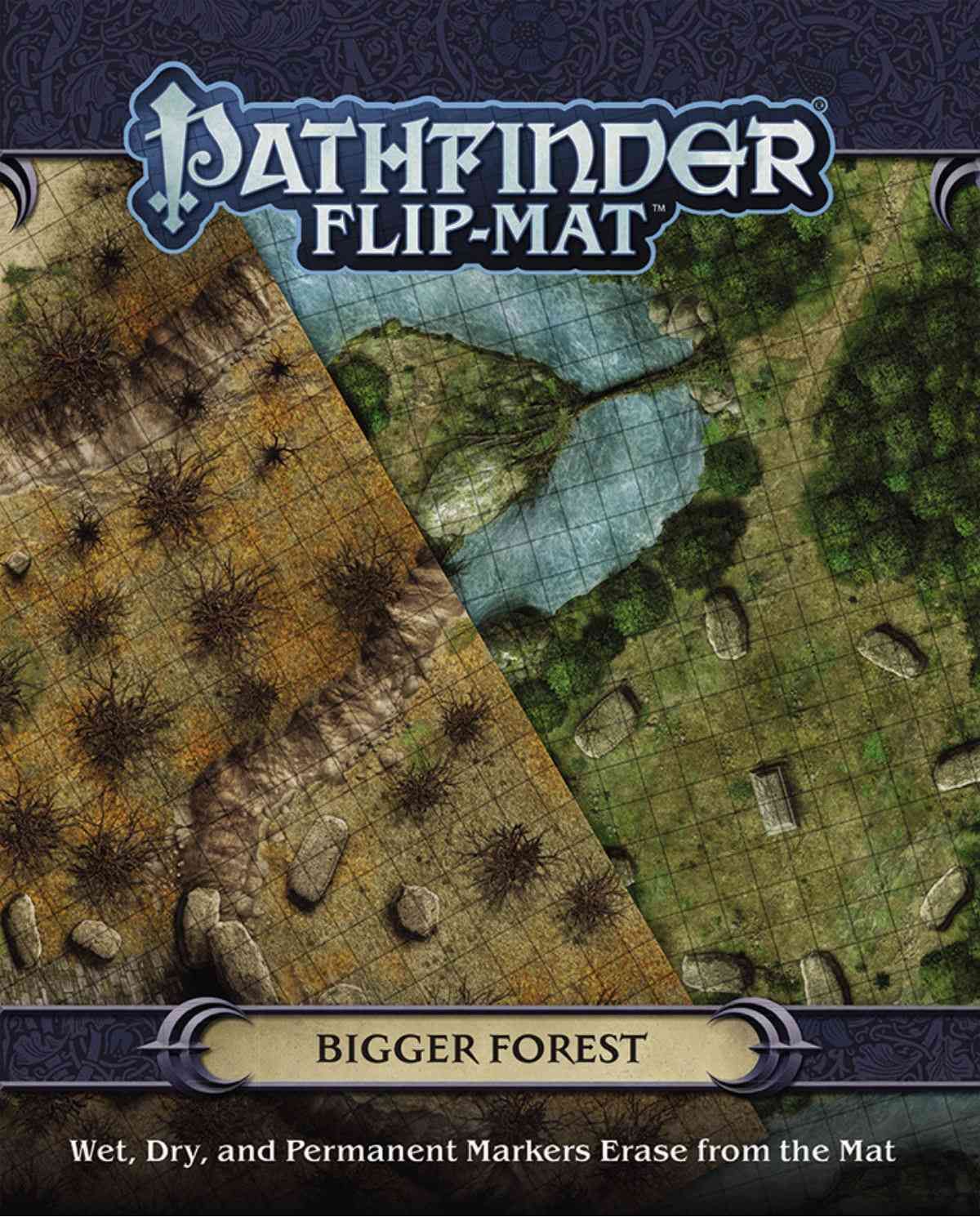 Pathfinder Flip-Mat: Bigger Forest 9781601259035 (Game)