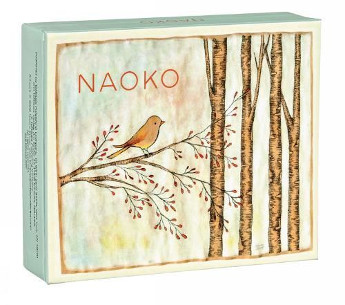 teNeues - QuickNotes: Naoko Bird on Branches, Notecard Box, Blank Inside, 20 Full Color Notecards With 20 Classic White Envelopes, Gift Box, ...