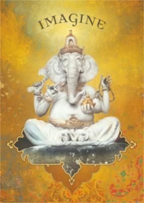 Ganesha Imagine By Amber Lotus 9781602377950 (Cards)