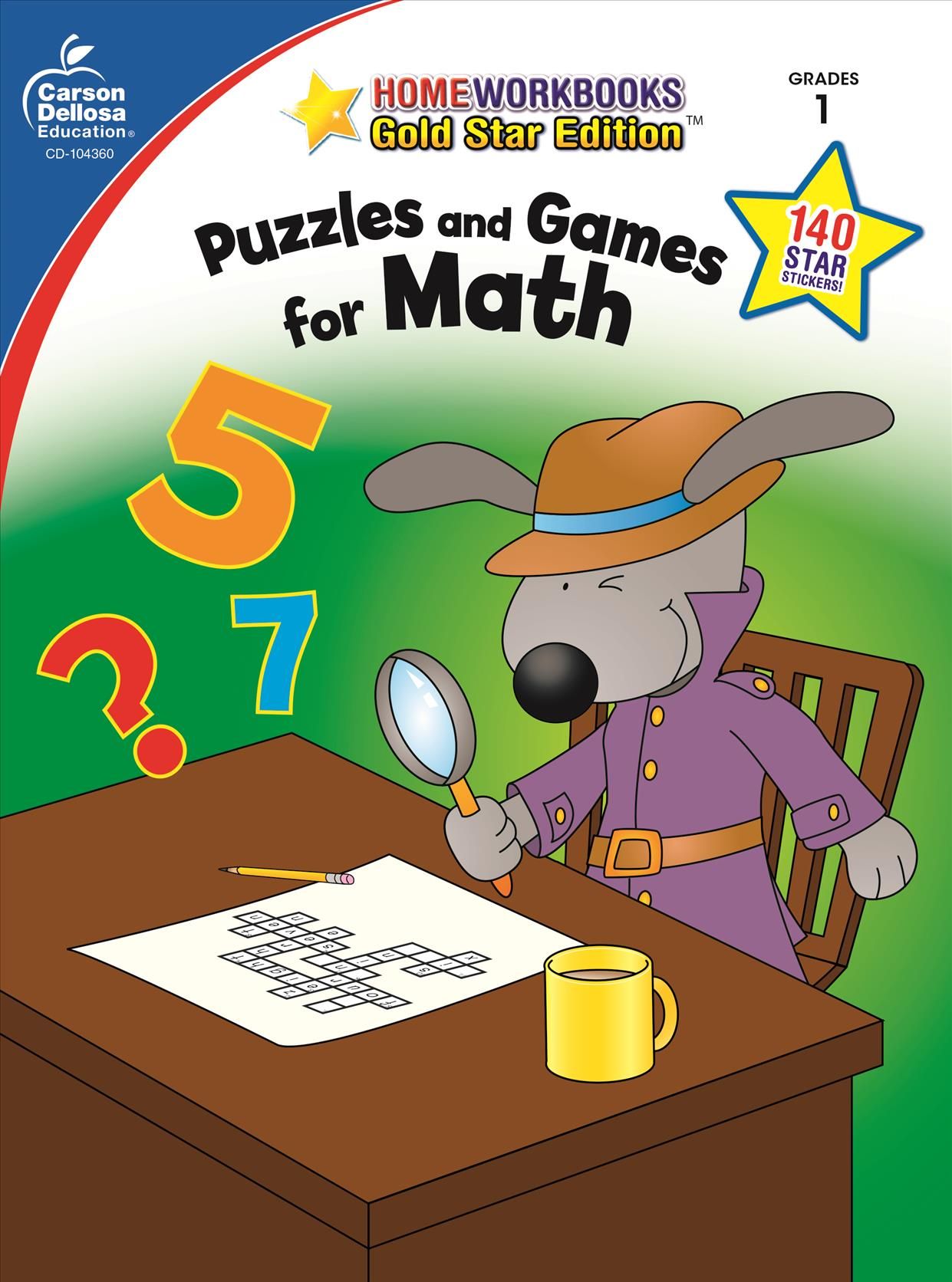 Puzzles and Games for Math, Grade 1 9781604187915 (Paperback)