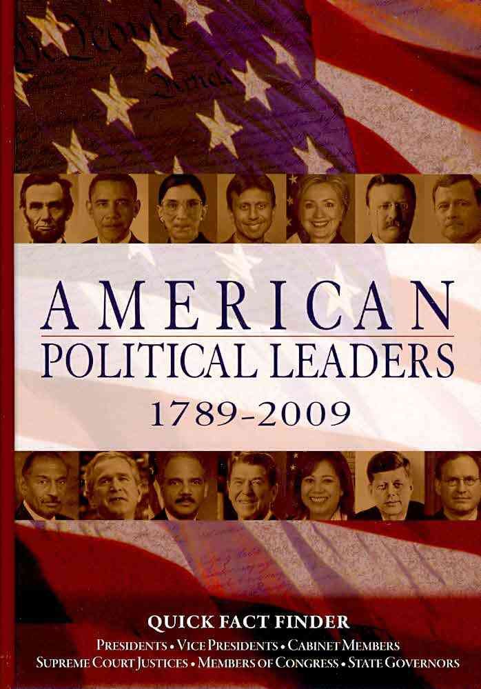American Political Leaders, 1789-2009 By Congressional Quarterly, inc