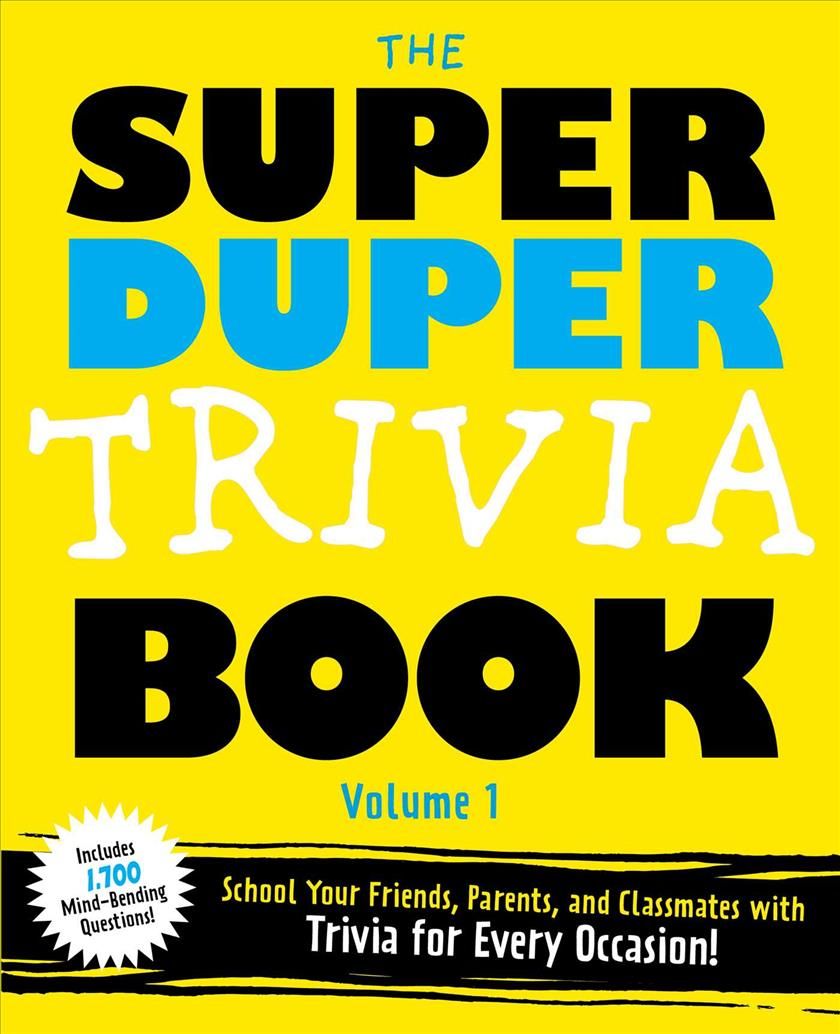 The Super Duper Trivia Book Volume 1 By Lou Harry 9781604338713