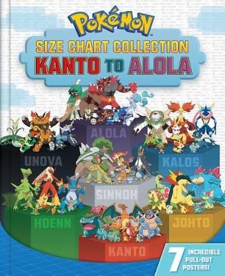 Pokémon Size Chart Collection: Kanto to Alola By Pikachu Press