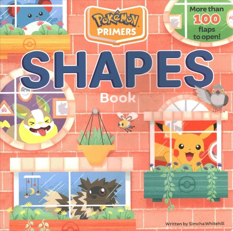 Pokémon Primers: Shapes Book By Simcha Whitehill 9781604382129