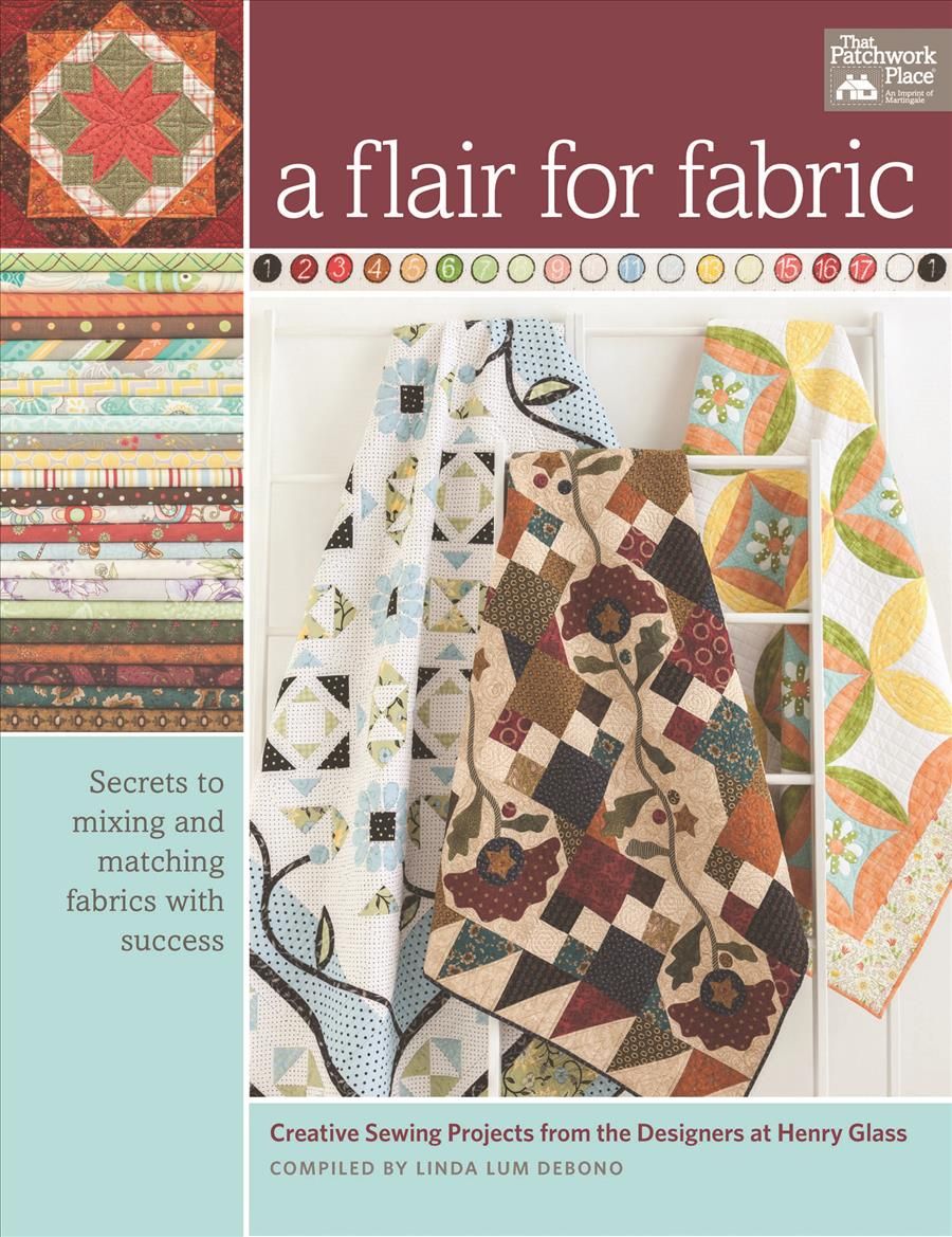 A Flair for Fabric By Linda Lum DeBono (compiler), Henry Glass & Co