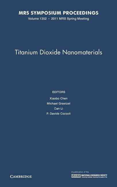 Titanium Dioxide Nanomaterials 9781605113296 (Hardback)