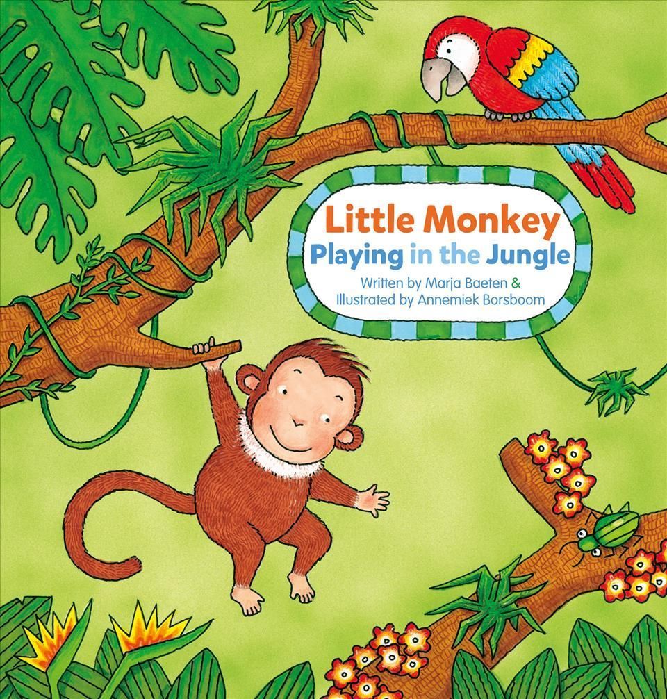 Little Monkey. Playing in the Jungle 9781605377766 (Board book)