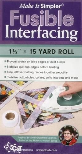 Make It Simpler Fusible Interfacing By Anita Grossman Solomon