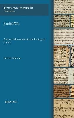 Scribal Wit By David Marcus 9781611439045 (Hardback)