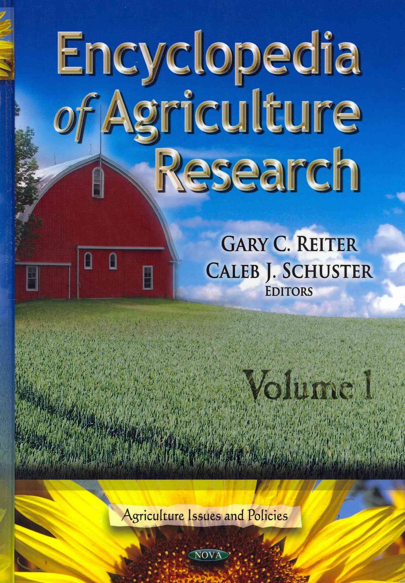 Encyclopedia of Agriculture Research 9781612099552 (Hardback)