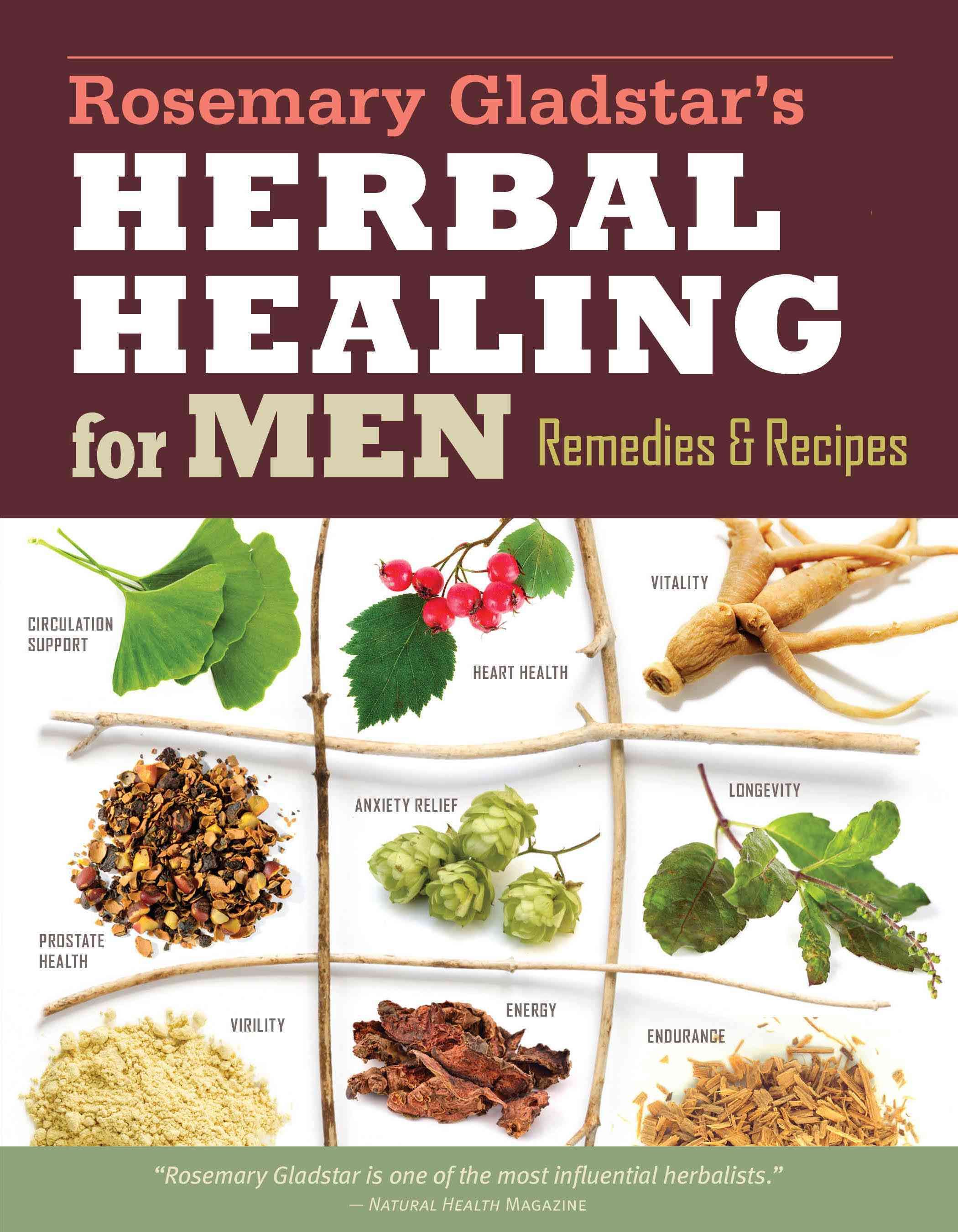 Herbs for Men's Health By Rosemary Gladstar 9781612124773 (Paperback)