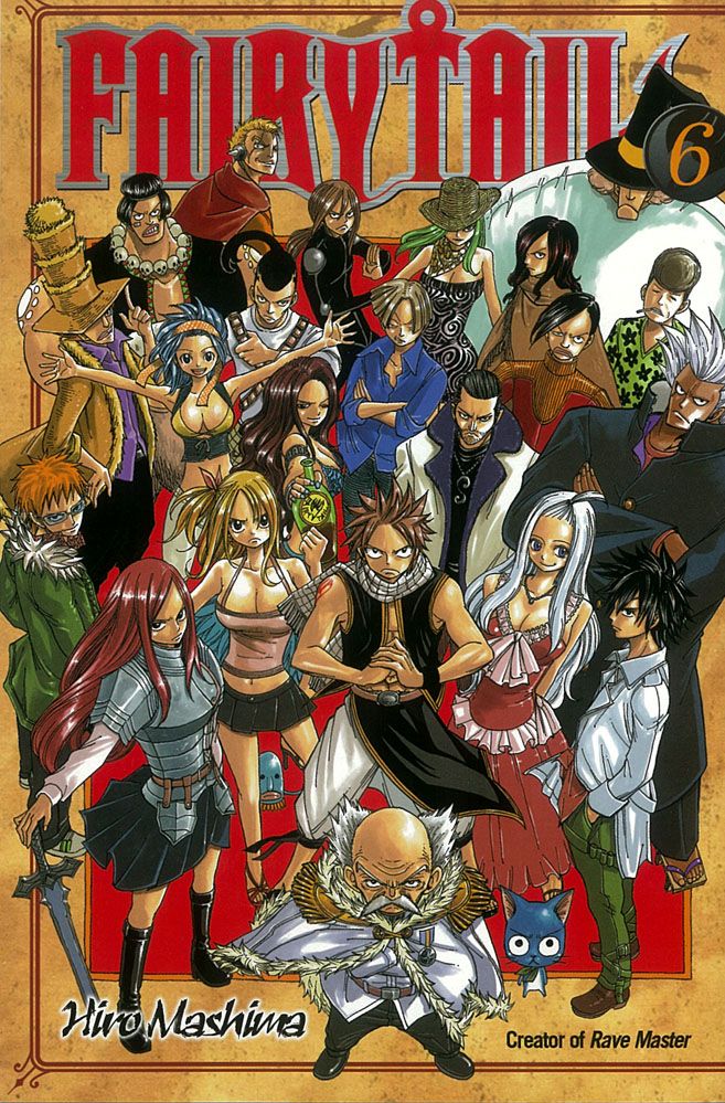 Fairy Tail 6 By Hiro Mashima 9781612620992 (Paperback)