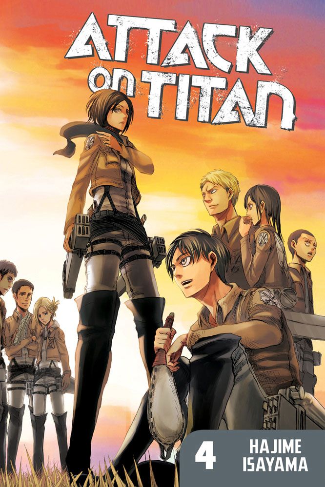 Attack On Titan 4 By Hajime Isayama 9781612622538 (Paperback)