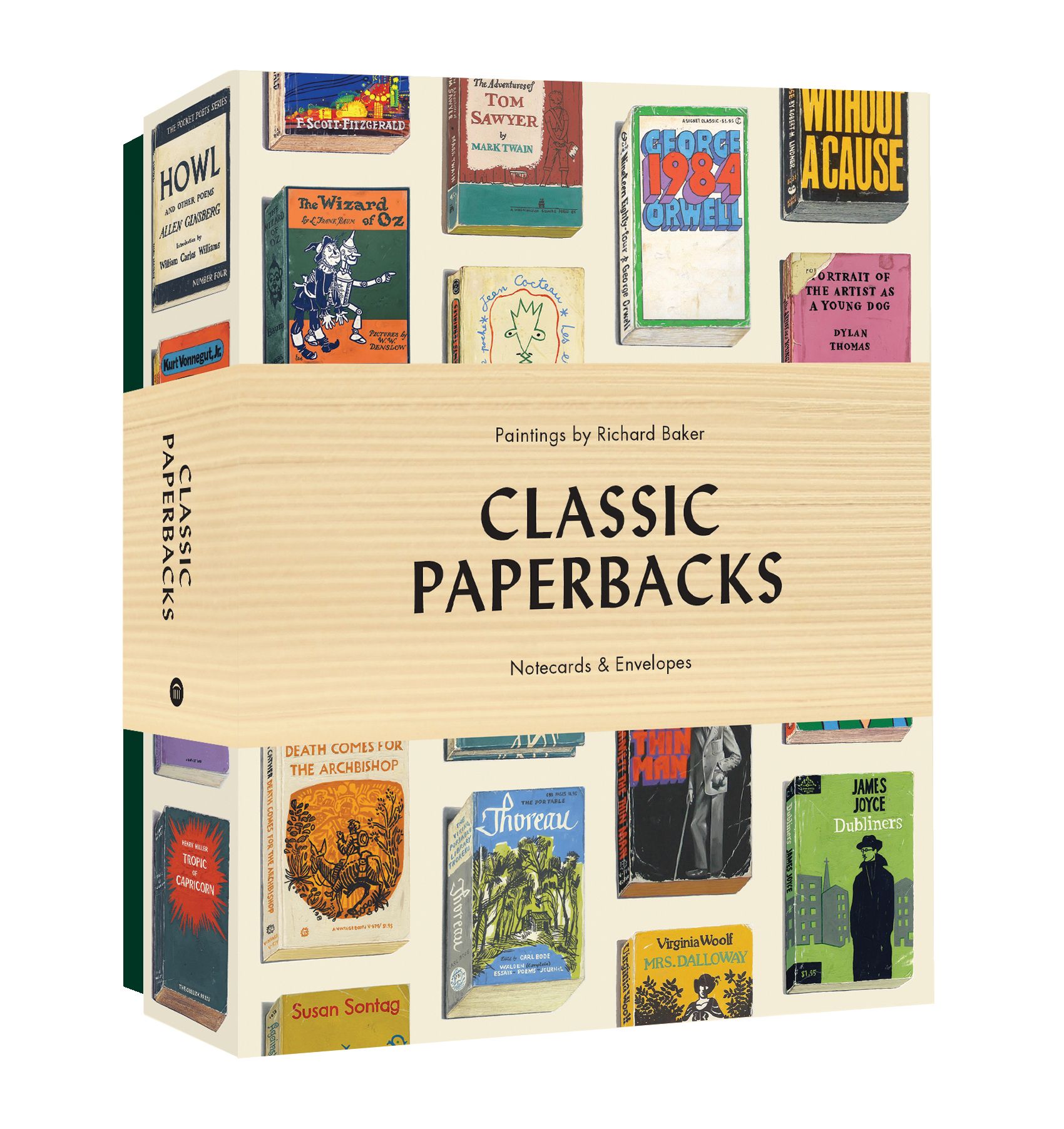 Classic Paperbacks Notecards and Envelopes By Richard Baker (Cards)