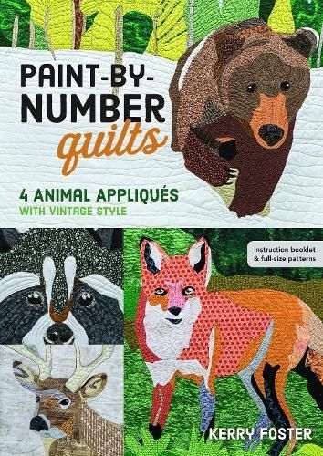 Paint-by-Number Quilts By Kerry Foster 9781617455384 (Paperback)