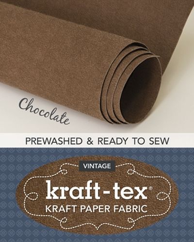 Kraft-Tex Vintage Roll, Chocolate Prewashed By C&T Publishing